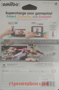 Amiibo: Super Smash Bros.: R.O.B. Famicom Colors Box Back 200px