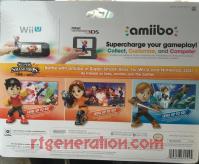 Amiibo: Super Smash Bros. Mii Fighter 3-Pack  Box Back 200px