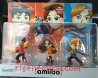 Amiibo: Super Smash Bros. Mii Fighter 3-Pack  Box Front 200px