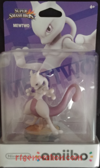 Amiibo: Super Smash Bros.: Mewtwo  Box Front 200px