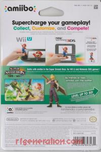 Amiibo: Super Smash Bros.: Cloud  Box Back 200px