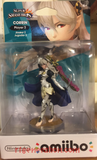 Amiibo: Super Smash Bros.: Corrin Player 2 Box Front 200px