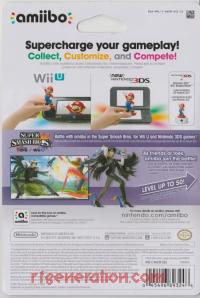 Amiibo: Super Smash Bros.: Bayonetta  Box Back 200px