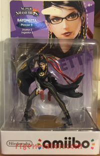 Amiibo: Super Smash Bros.: Bayonetta Player 2 Box Front 200px
