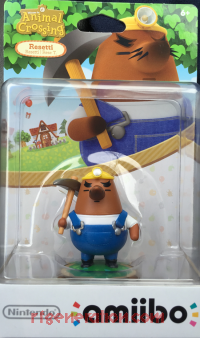 Amiibo: Animal Crossing: Resetti  Box Front 200px