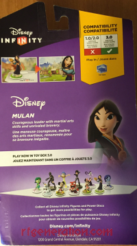 Disney Infinity 3.0: Mulan  Box Back 200px