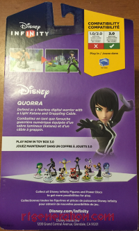 Disney Infinity 3.0: Quorra  Box Back 200px
