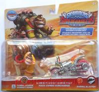 Skylanders SuperChargers Supercharged Combo Pack: Turbo Charged Donkey Kong / Barrel Blaster  Box Front 200px