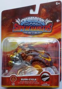 Skylanders SuperChargers Vehicle: Burn Cycle  Box Front 200px
