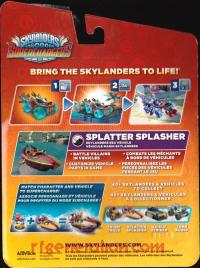 Skylanders SuperChargers Vehicle: Splatter Splasher  Box Back 200px