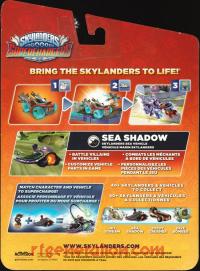 Skylanders SuperChargers Vehicle: Sea Shadow  Box Back 200px