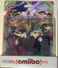 Amiibo: Splatoon Squid Sisters Pack  Box Front 200px