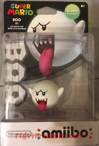Amiibo: Super Mario Bros.: Boo  Box Front 200px