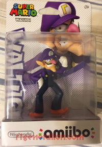 Amiibo: Super Mario Bros.: Waluigi  Box Front 200px