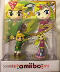 Amiibo: The Legend of Zelda: The Wind Waker 2-Pack  Box Front 200px