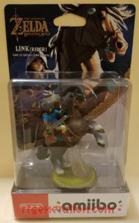 Amiibo: The Legend of Zelda: Breath of the Wild: Rider Link  Box Front 200px