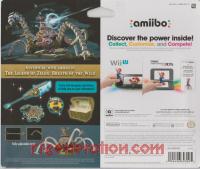 Amiibo: The Legend of Zelda: Breath of the Wild: Guardian  Box Back 200px