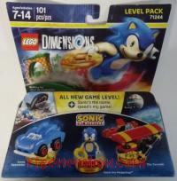 LEGO Dimensions Level Pack: Sonic the Hedgehog  Box Front 200px