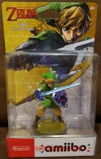 Amiibo: The Legend of Zelda: Skyward Sword Link  Box Front 200px