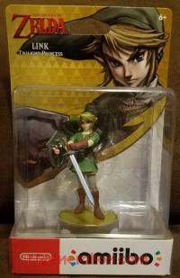 Amiibo: The Legend of Zelda: Twilight Princess Link  Box Front 200px