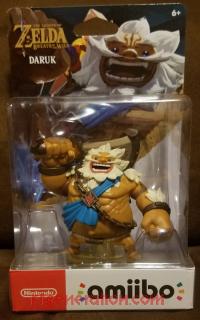 Amiibo: The Legend of Zelda: Breath of the Wild: Daruk  Box Front 200px