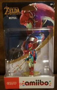Amiibo: The Legend of Zelda: Breath of the Wild: Mipha  Box Front 200px