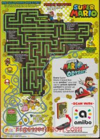 Amiibo: Super Mario Cereal  Box Back 200px
