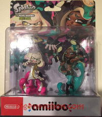 Amiibo: Splatoon: Pearl / Marina 2 Pack  Box Front 200px