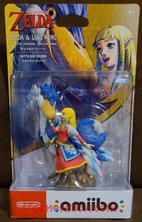 Amiibo: The Legend of Zelda: Skyward Sword: Zelda & Loftwing  Box Front 200px