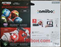 Amiibo: Metroid Dread 2-Pack  Box Back 200px