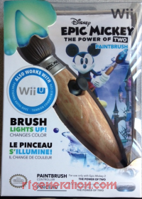 Epic Mickey, Disney: The Power Of Two Paintbrush  Box Front 200px